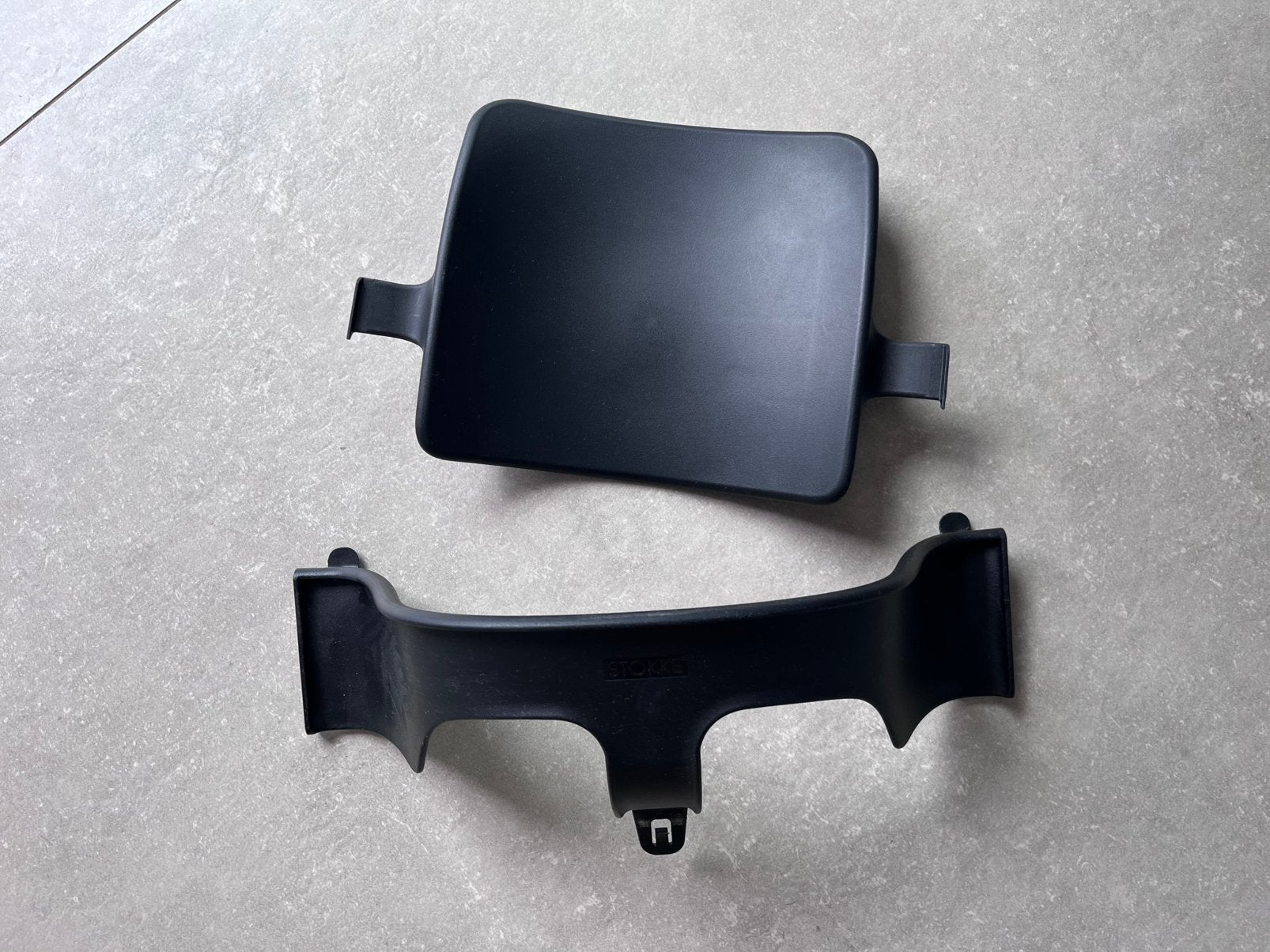 Stokke Tripp Trapp babyset zwart, Ophalen, Zo goed als nieuw, Meegroeistoel