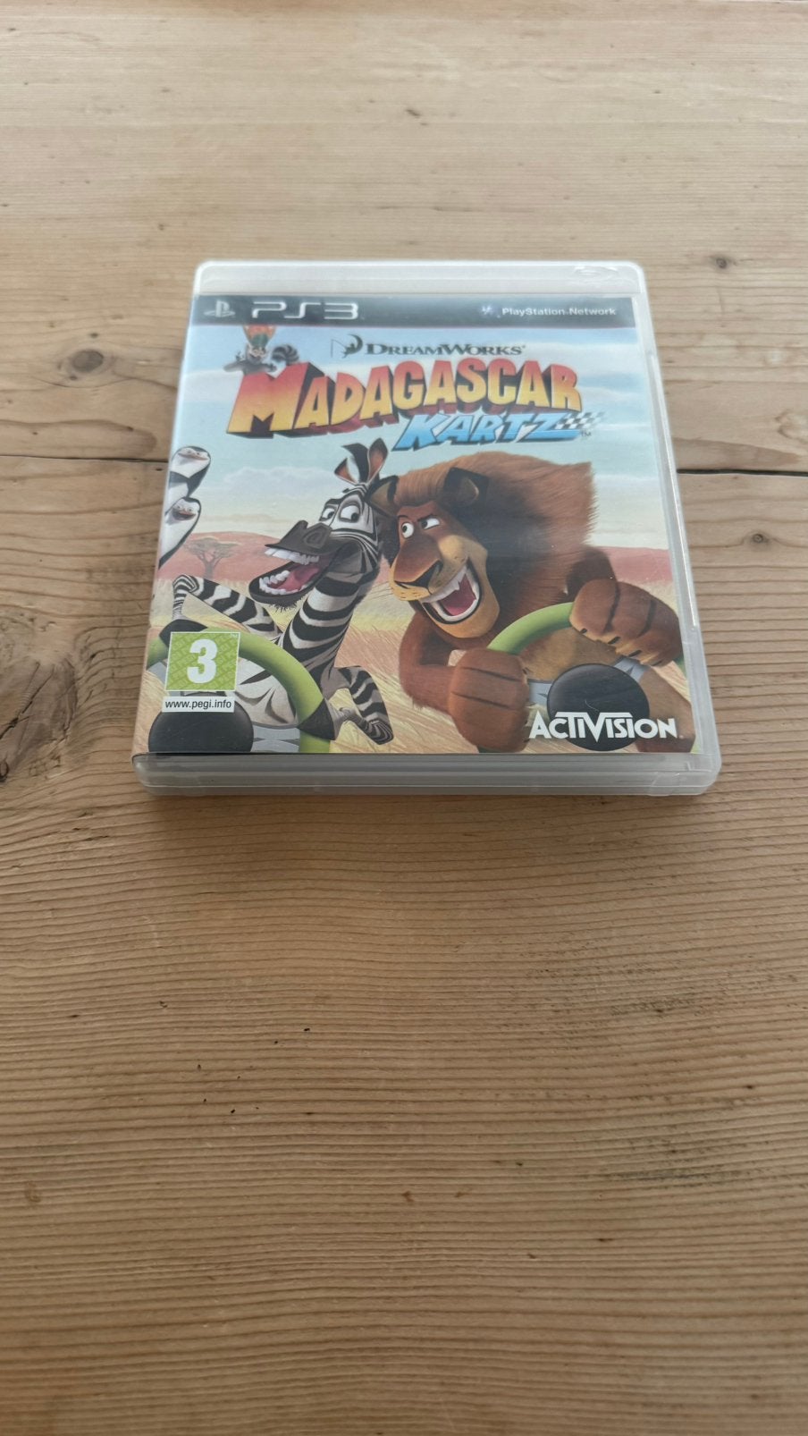 Madagascar Kartz Ps3 IN GOEDE STAAT, 1 speler, Ophalen of Verzenden, Zo goed als nieuw, Avontuur en Actie