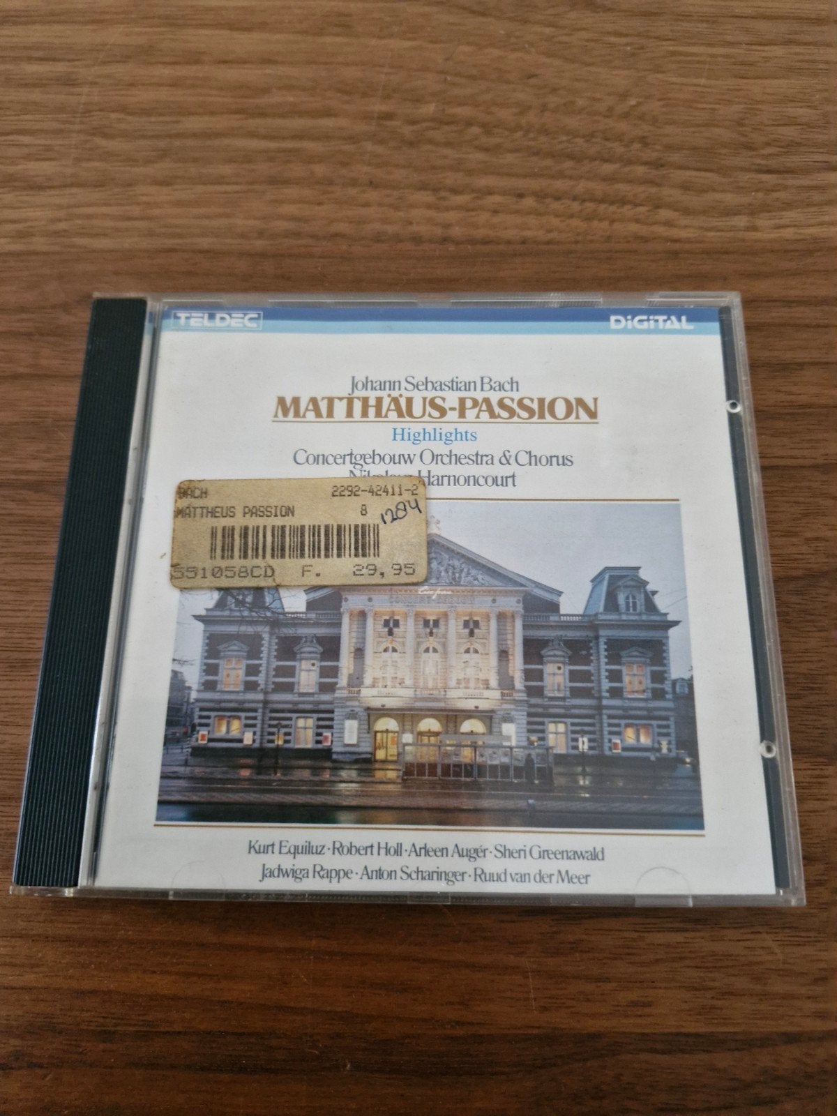 Johann Sebastian Bach - Matthäus-Passion CD, Gebruikt, Ophalen of Verzenden, Oratorium, Inclusief doosje