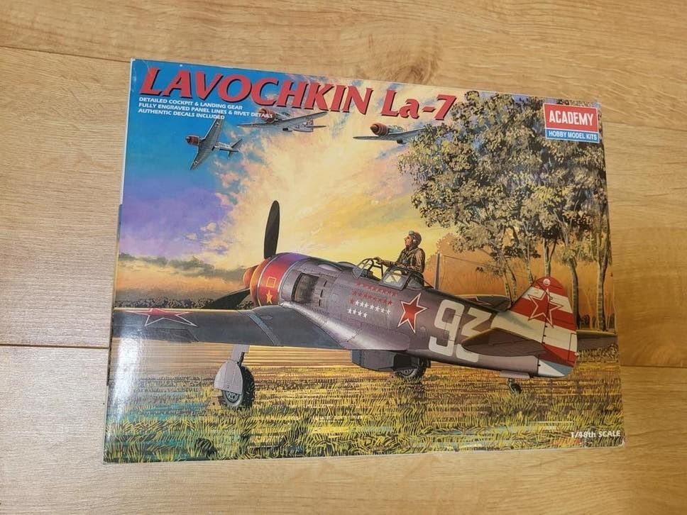 La-7 bouwpakket schaal 1:48, Ophalen of Verzenden, Nieuw, Groter dan 1:72, Overige merken