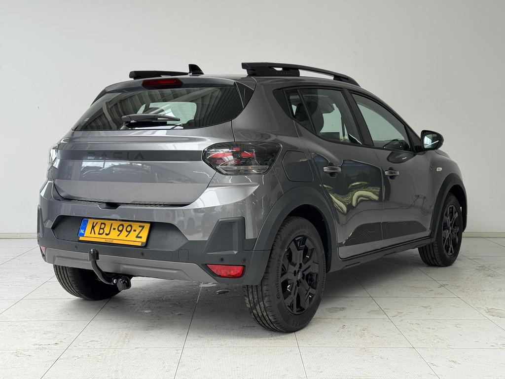 Dacia Sandero Stepway 1.2 Eco-G 120 Extreme | Automaat | Nav, Auto's, Dacia, Stof, Gebruikt, 1199 cc, Met garantie (alle)