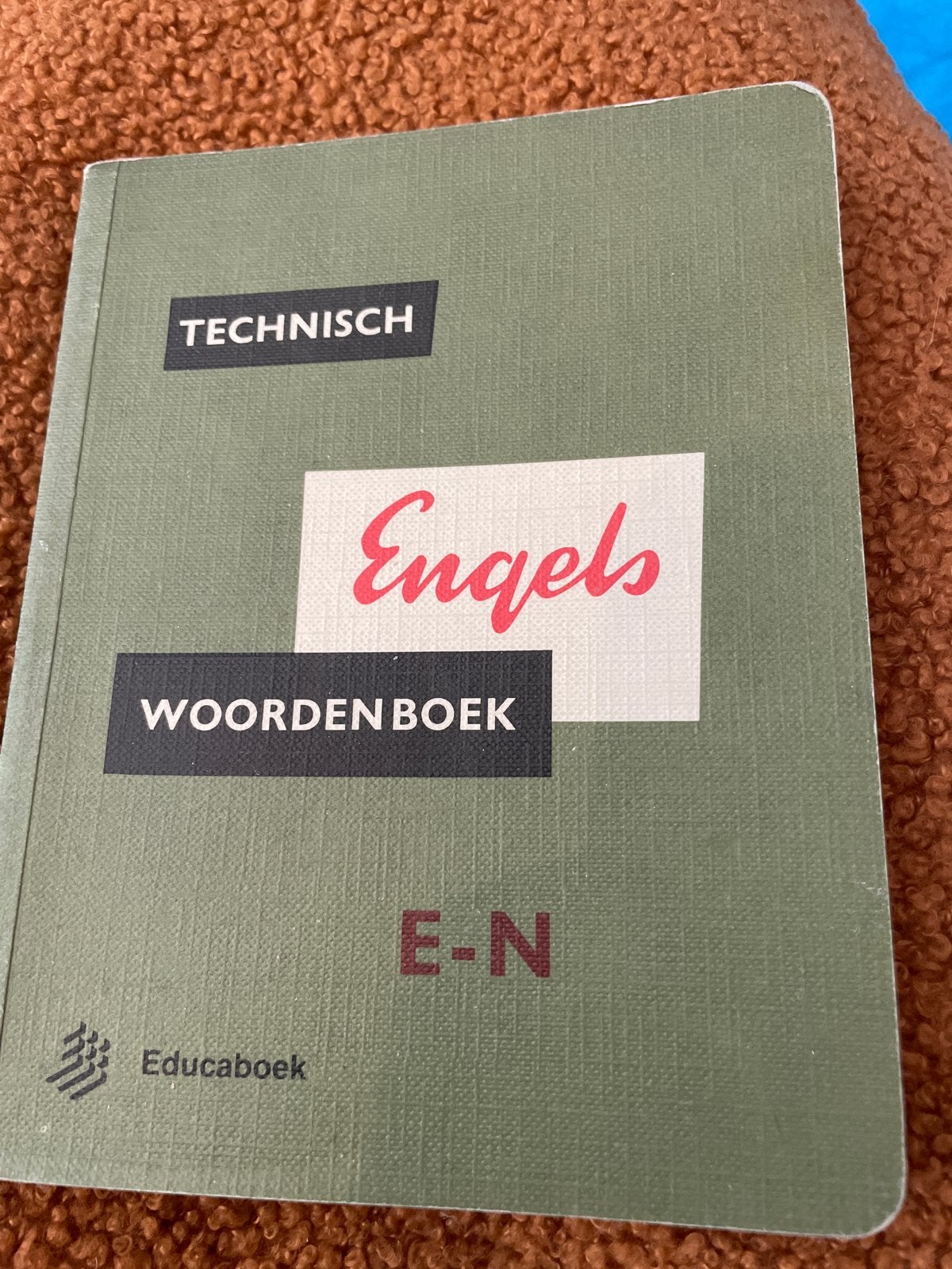 Technisch Engels Woordenboek E-N Educaboek, Ophalen of Verzenden, Gelezen, Overige uitgevers, Engels