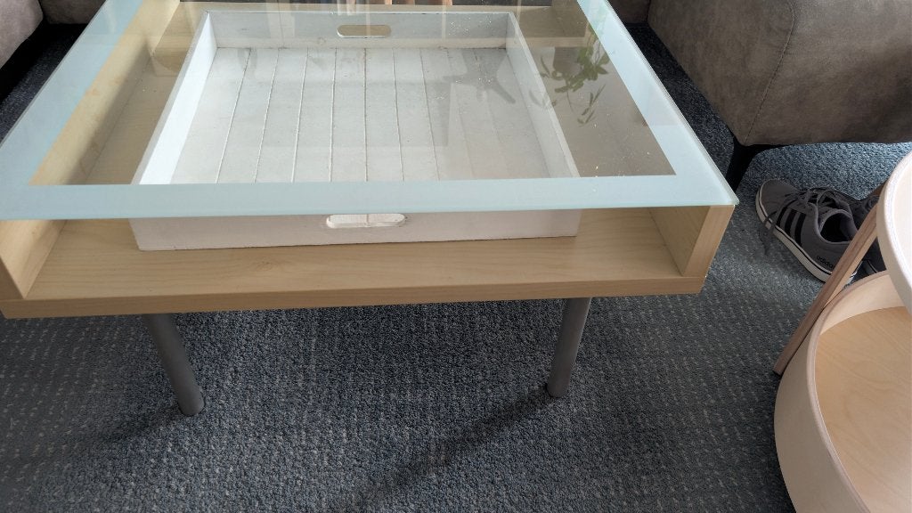 Ikea tafel, Ophalen, Gebruikt, 50 tot 100 cm, Tot twee personen
