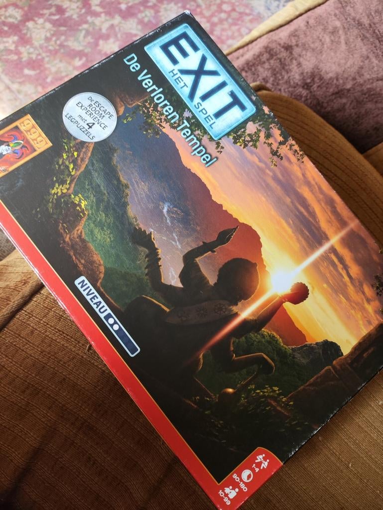 EXIT Het Spel: De Verloren Tempel - Escape Room Ervaring, Een of twee spelers, Ophalen of Verzenden, Zo goed als nieuw, KOSMOS