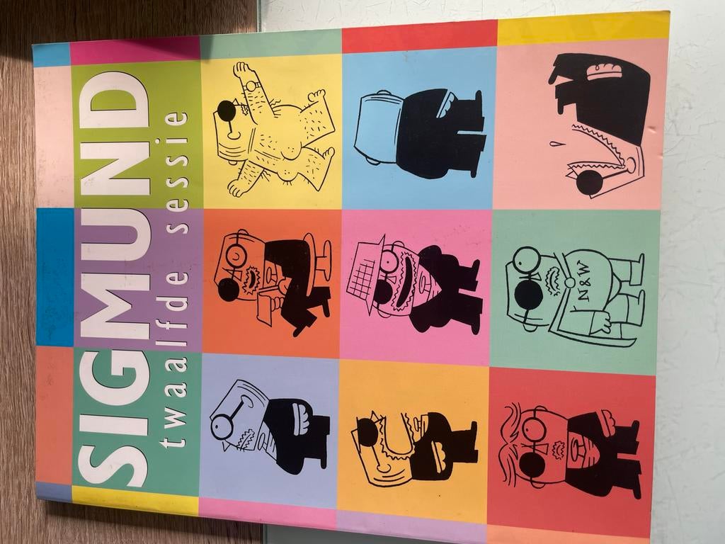 Sigmund Twaalfde Sessie - Humoristisch stripboek, Ophalen, Gelezen