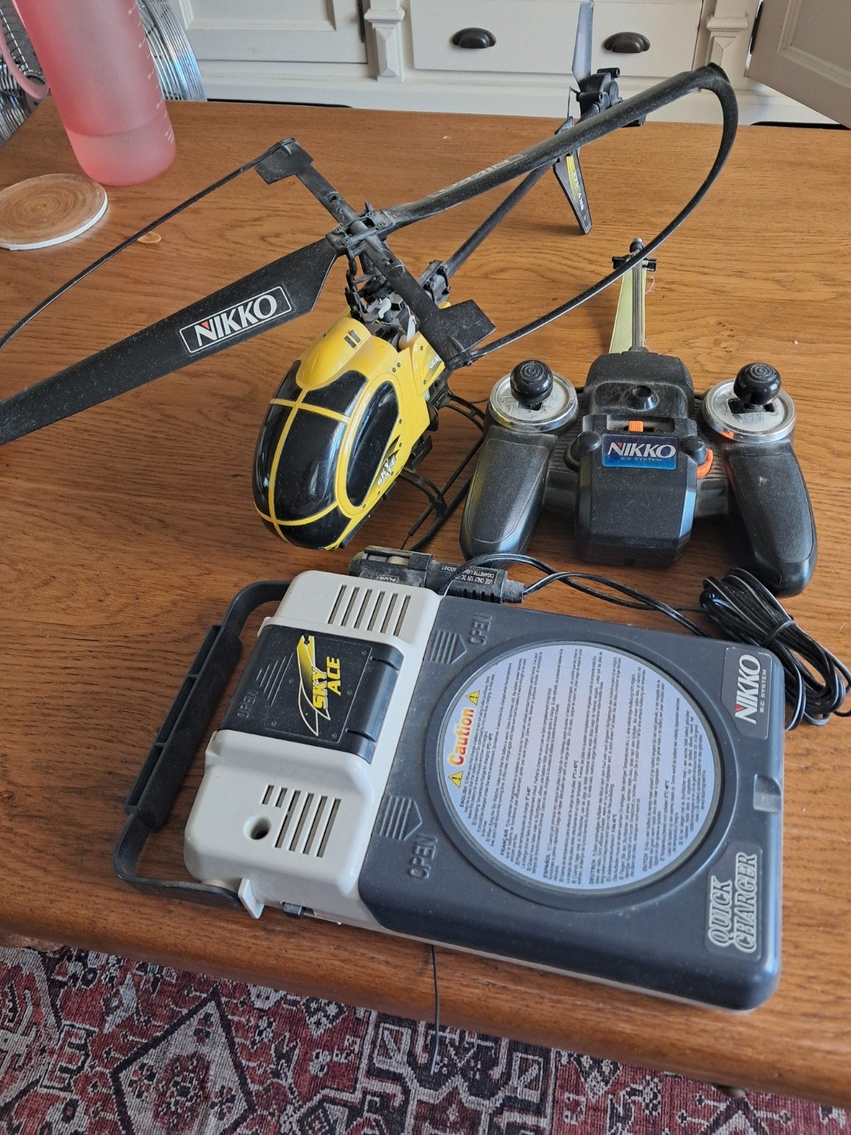 Nikko Sky Ace RC Helikopter met Oplader en Afstandsbediening, Ophalen of Verzenden