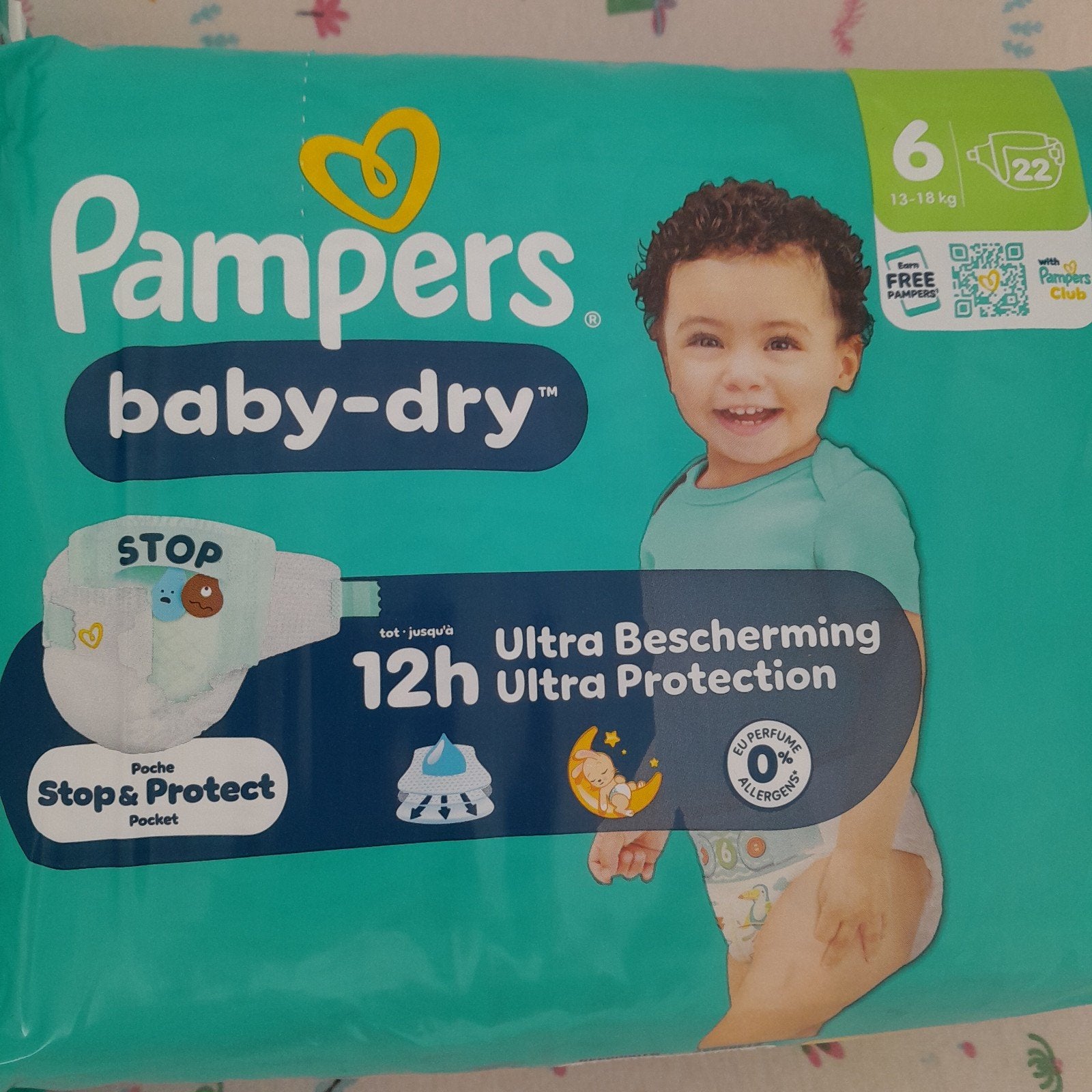 Pampers Baby-Dry luiers maat 5 en 6, Ophalen of Verzenden, Nieuw
