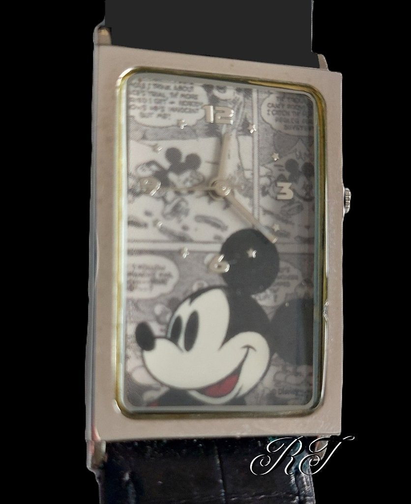 Disney Time Works Mickey Mouse horloge., Sieraden, Tassen en Uiterlijk, Horloges | Dames, Overige merken, Overige materialen, Polshorloge