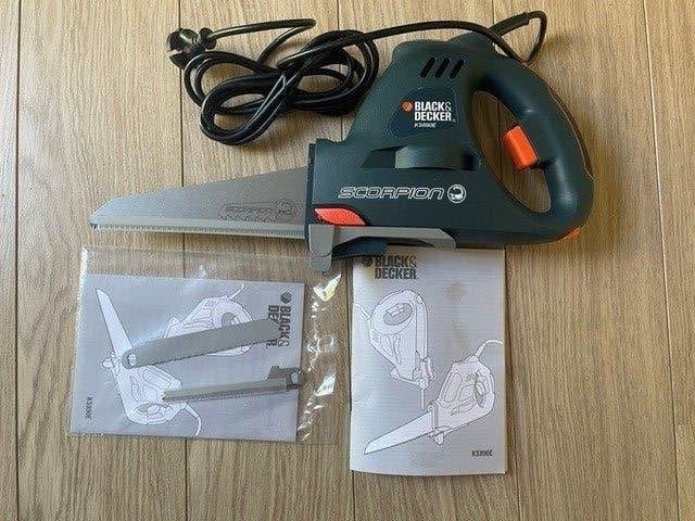 Elektrische zaag KS890E 220v Black&Decker Scorpion NIEUW, Nieuw, Ophalen of Verzenden, Black & Decker, Minder dan 600 watt