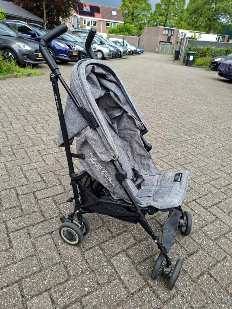 Koelstra Simba T4 Buggy - incl fietsdrager, Kinderen en Baby's, Buggy's, Ophalen, Gebruikt, Koelstra, Verstelbare rugleuning