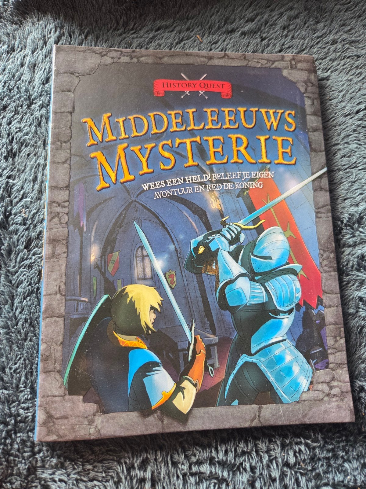 History Quest: Middeleeuwse Mysterie - Red de Koning, Boeken, Ophalen of Verzenden, Gelezen, Onbekend