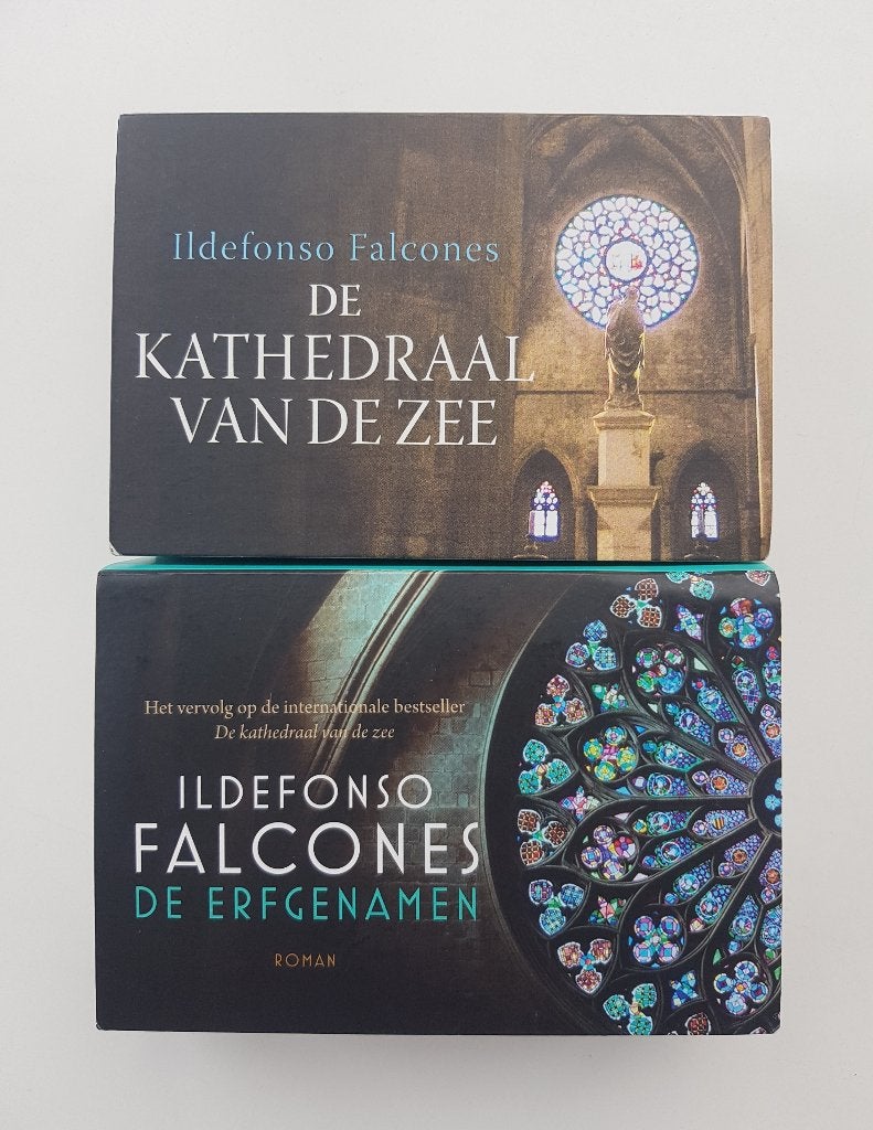 2x Dwarsliggger: De Kathedraal van de Zee, De Erfgenamen, Ophalen of Verzenden, Ildefonso Falcones