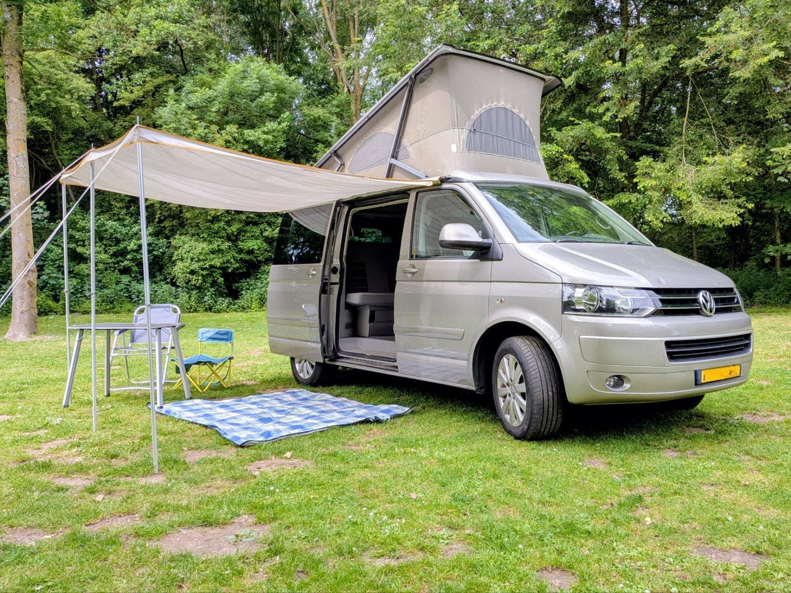 VW California T5 Comfortline 2.0TDI 132kW DSG zeer compleet, Automaat, Buscamper of Camperbus, Volkswagen, Diesel