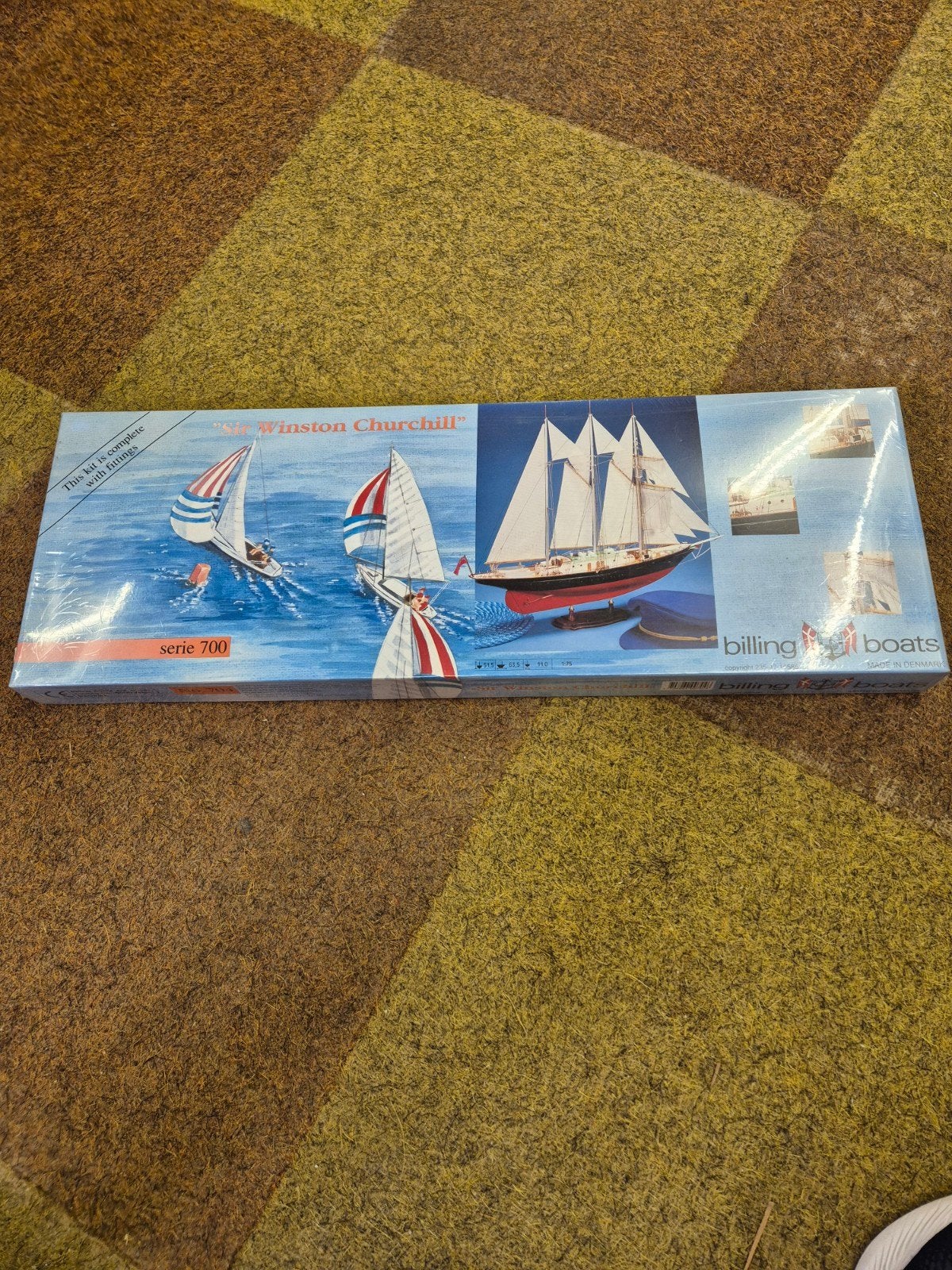 Billing Boats - Sir Winston Churchill, Hobby en Vrije tijd, Modelbouw | Boten en Schepen, Ophalen of Verzenden, Nieuw