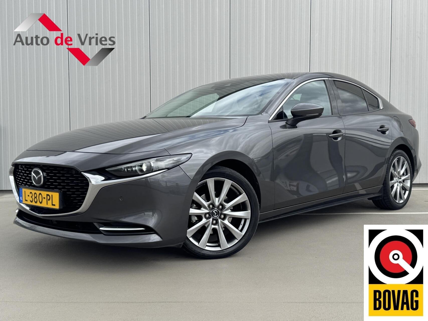 Mazda 3 2.0 e-SkyActiv-X M Hybrid 186 Luxury|NL-Auto, Auto's, 1998 cc, Gebruikt, Met garantie (alle), 1382 kg