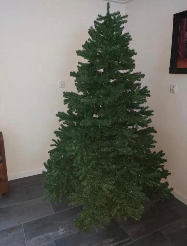 Kunst Kerstboom 185-200 meter, Ophalen, Zo goed als nieuw