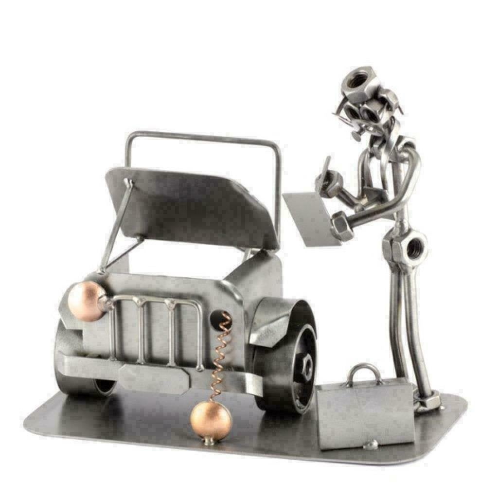 Autoschade expert beeldje - schade expert, repareren, deuk, Verzamelen, Beelden en Beeldjes, Ophalen of Verzenden