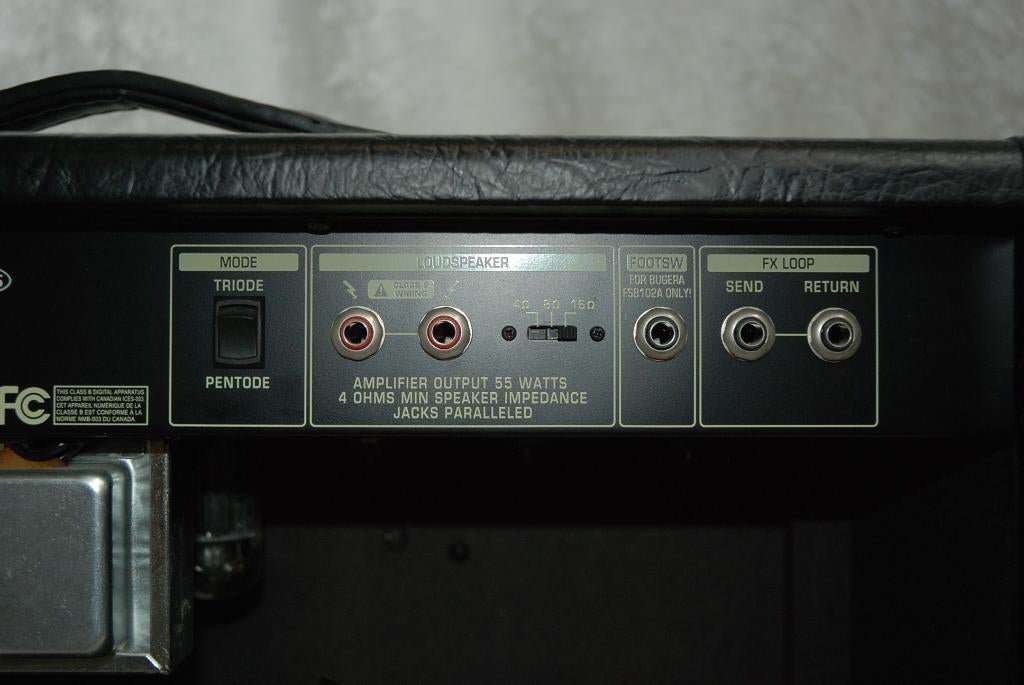 Bugera  Vintage 55HD versterker met footswitch  <25251641>, Ophalen, Gebruikt, Bugera, .