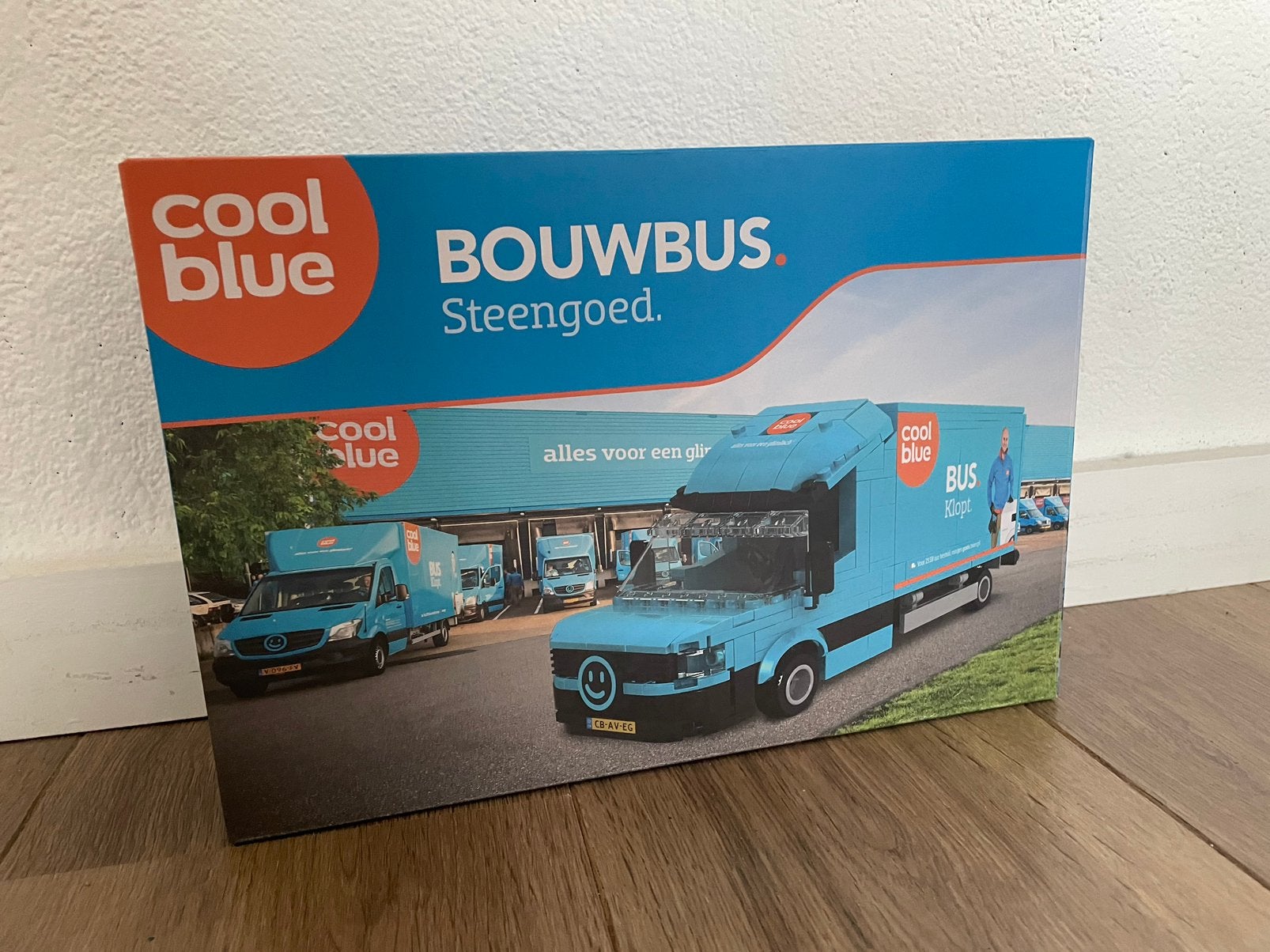 Coolblue Bouwbus en Bouwfiets, Ophalen, Zo goed als nieuw