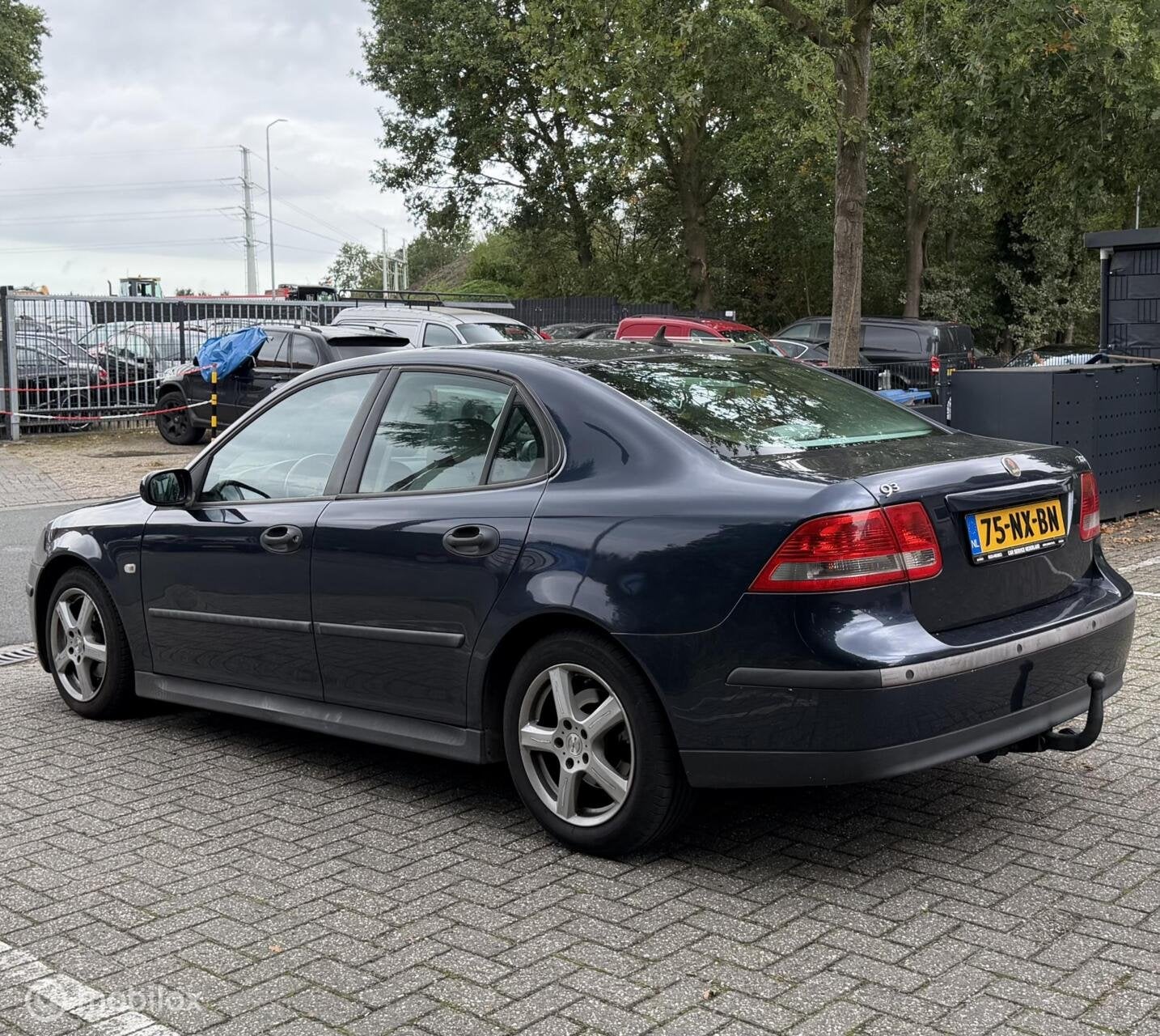 Saab 9-3 Sport Sedan 1.8t Linear Automaat Inruilkoopje, Auto's, 1998 cc, Stof, 4 cilinders, 150 pk