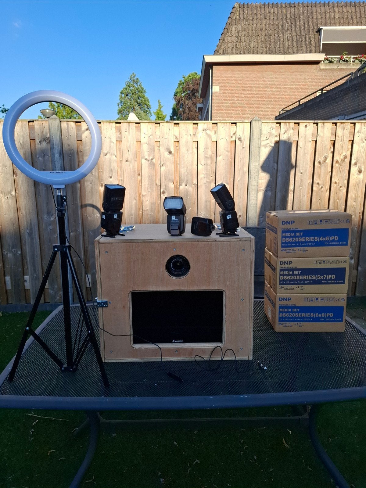 Volledige fotobooth met systeemcamera, Ophalen, Nieuw, Overige