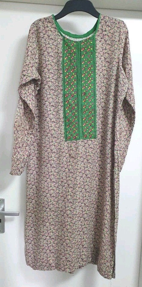 Bloemenprint Jurk tuniek - Maat M, Ophalen of Verzenden
