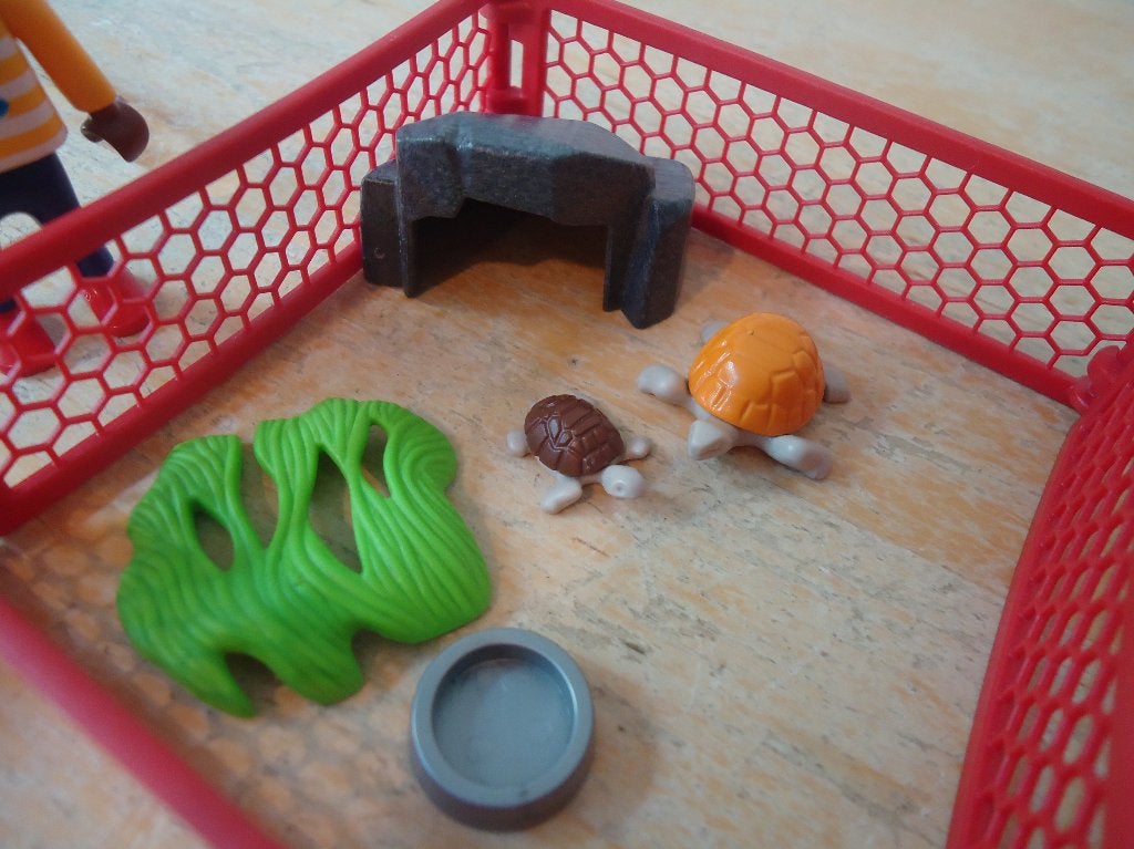 Leuk schildpadden verblijf met schildpad Playmobil 5534, Ophalen of Verzenden, Zo goed als nieuw, Complete set