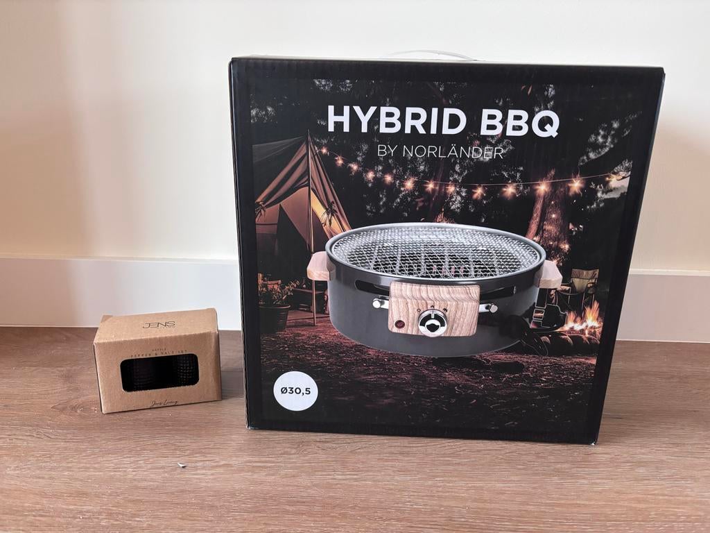 Norländer Hybride BBQ & Jens Living Peper- en Zoutstel, Ophalen of Verzenden, Nieuw
