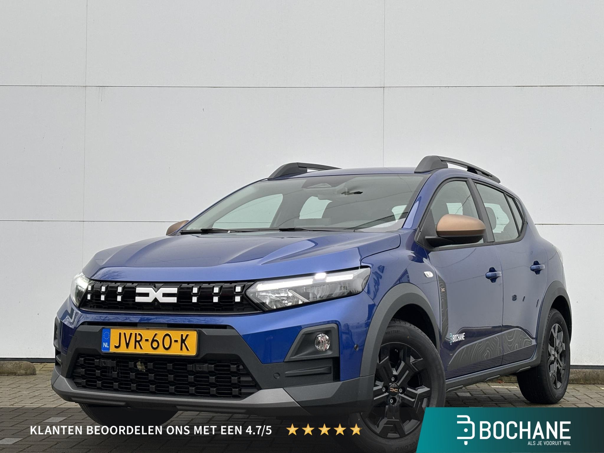 Dacia Sandero Stepway 1.0 TCe 110 limited edition | DEMO | A, Auto's, Dacia, Voorwielaandrijving, Stof, Euro 6, Blauw