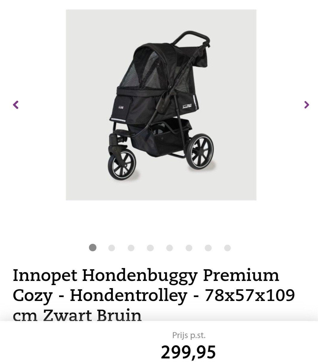 Innopet Premium Cozy hondenbuggy, Innopet, Ophalen, Nieuw, Hondenbuggy