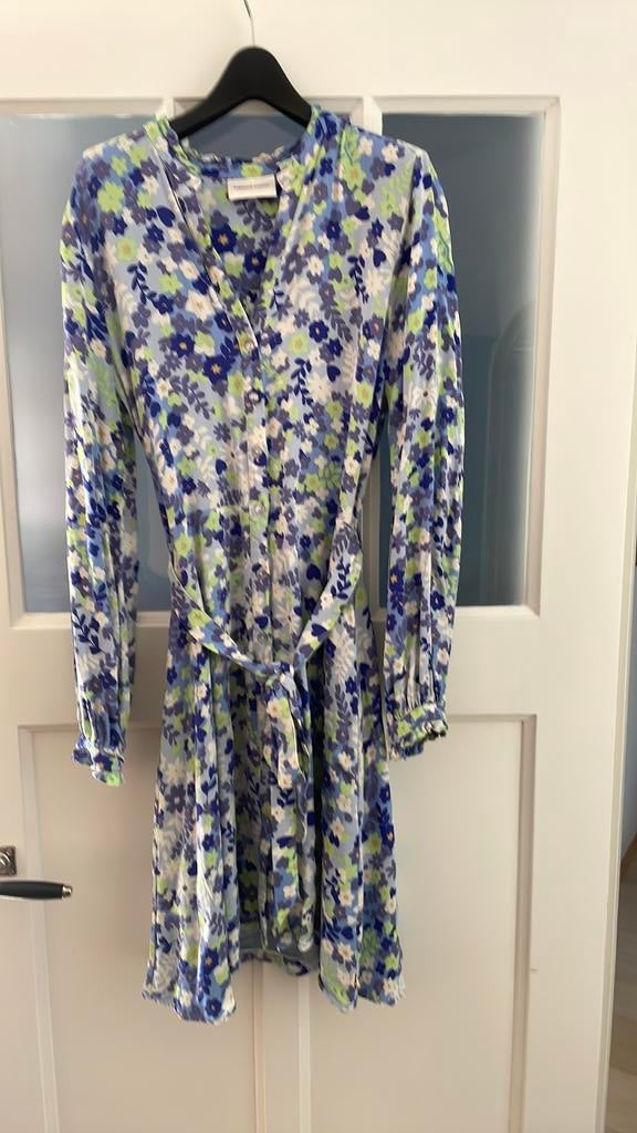 Fabienne Chapot Dorien Frill Dress maat 38, Ophalen of Verzenden, Gedragen, Maat 38/40 (M), Knielengte