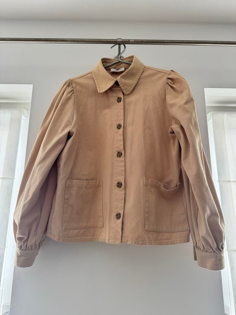Modström jasje, maat S, zo goed als nieuw, zandkleurig, Kleding | Dames, Ophalen of Verzenden, Zo goed als nieuw, Maat 36 (S)