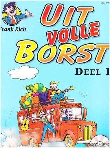 Gitaar, keyboard etc. Frank Rich-Uit volle borst 1+ 2 + cd's, Overige genres, Ophalen of Verzenden, Zo goed als nieuw, Keyboard