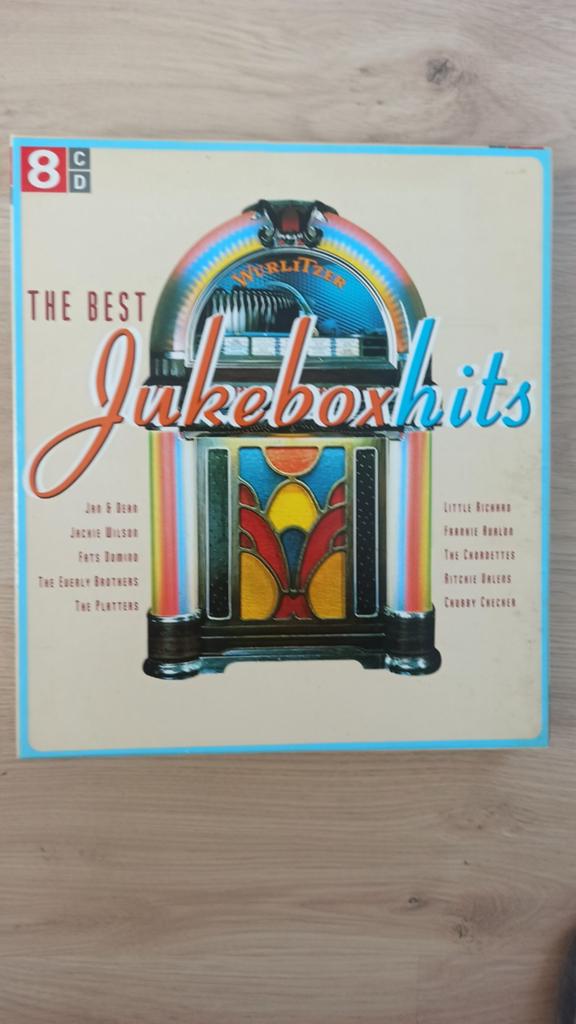 Jukebox Hits 8 cd's, Ophalen of Verzenden, 1970 - 1979, Zo goed als nieuw, Boxset