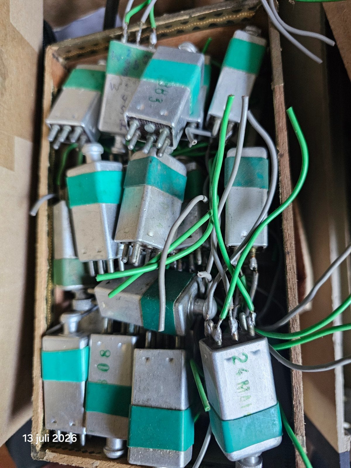 Vintage schakelaars voor modelbouw (nieuw en gebruikt), Ophalen of Verzenden
