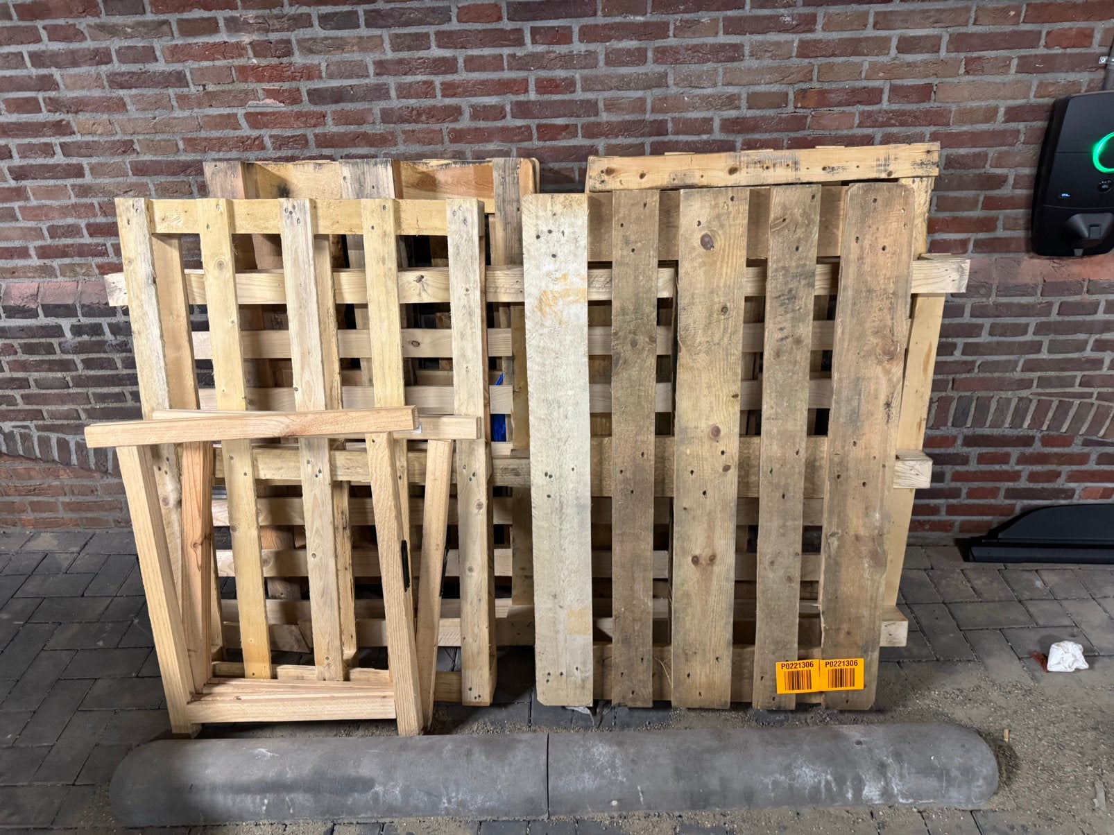 Pallets, Ophalen, Zo goed als nieuw, Pallet