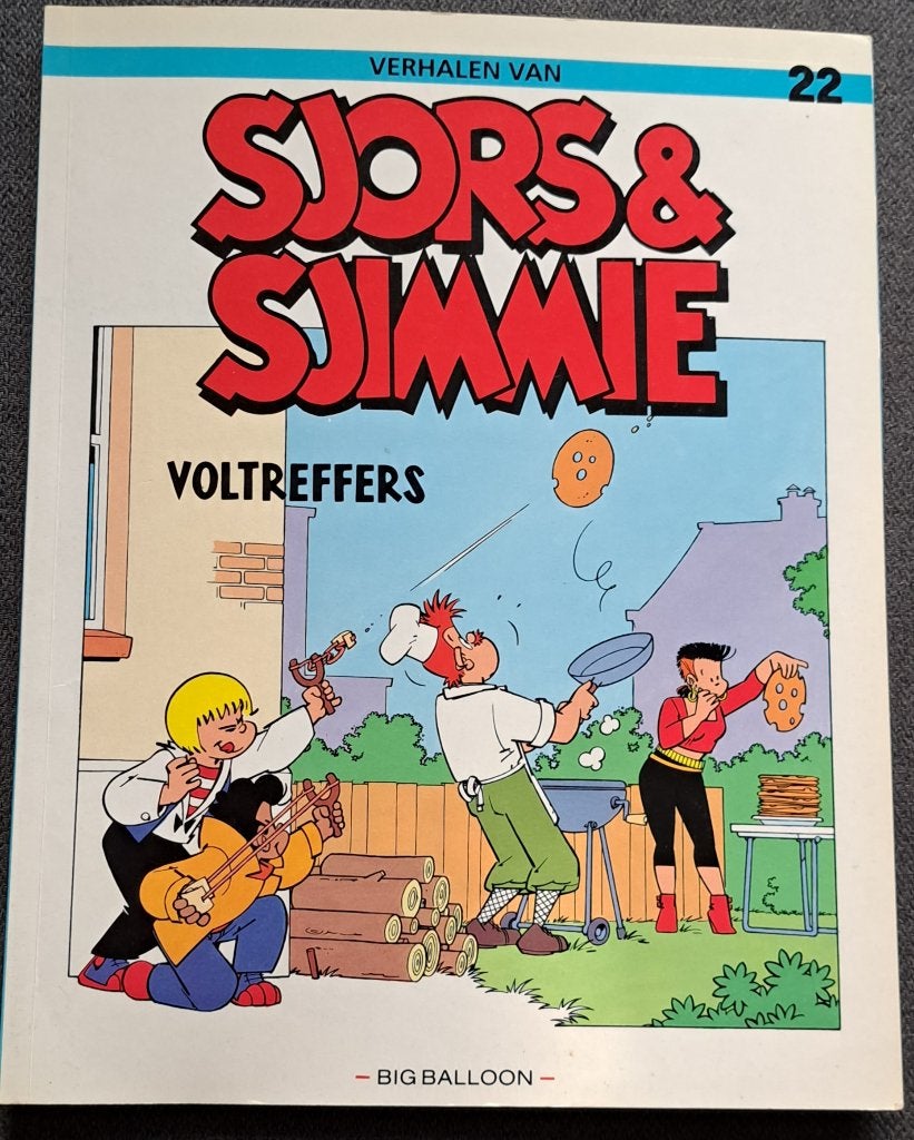 Sjors en Sjimmie 22: Voltreffers (1991), Eén stripboek, Ophalen of Verzenden, Gelezen