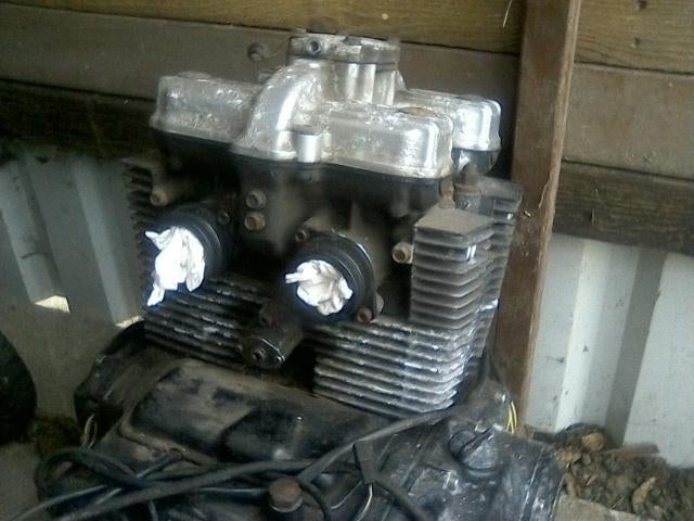 gs500 motorblok, Ophalen, Gebruikt