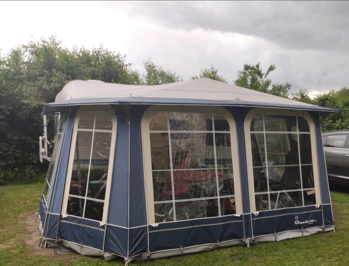 Isabella Penta G13 voortent -Zeer ruime en complete voortent, Caravans en Kamperen, Ophalen, Gebruikt