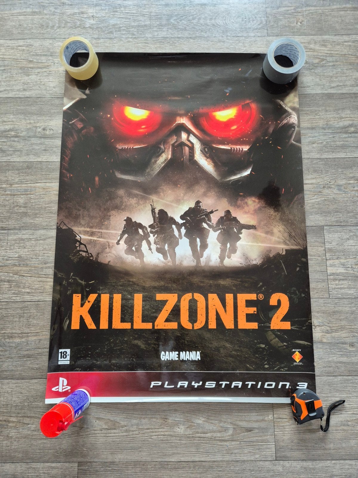 Killzone 2 officiële poster., Verzamelen, Posters, Ophalen of Verzenden, A1 t/m A3