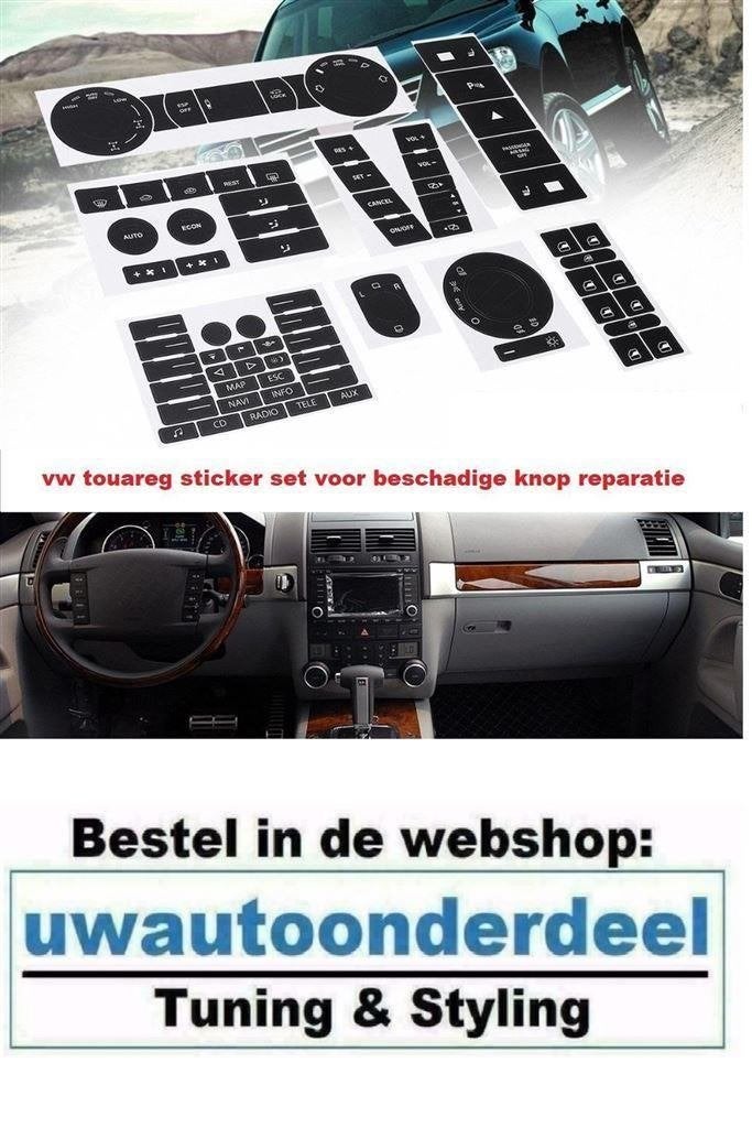 Interieur beschadigde knoppen reparatie Geschikt Voor MFD VW