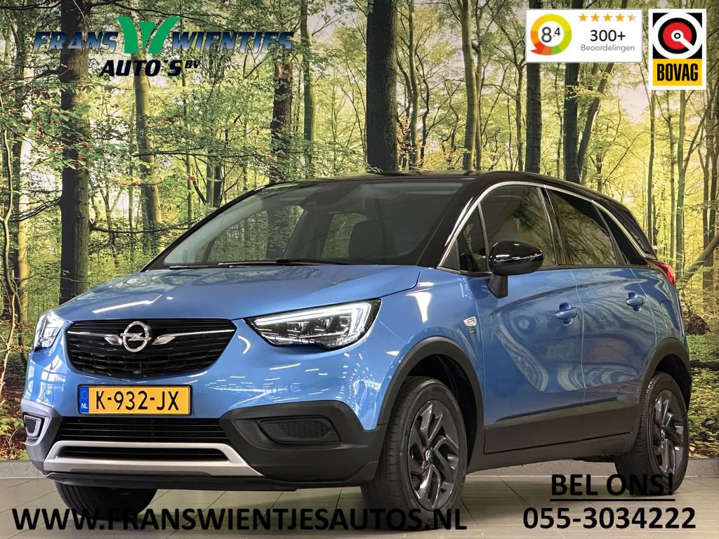 Opel Crossland X 1.2 Turbo Edition 2020 | Cruise Control | A, Gebruikt, 1199 cc, Blauw, Origineel Nederlands