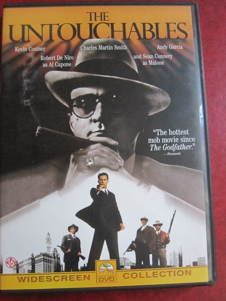 The Untouchables (1987), Cd's en Dvd's, Dvd's | Thrillers en Misdaad, Zo goed als nieuw, Actiethriller, Vanaf 16 jaar, Ophalen of Verzenden