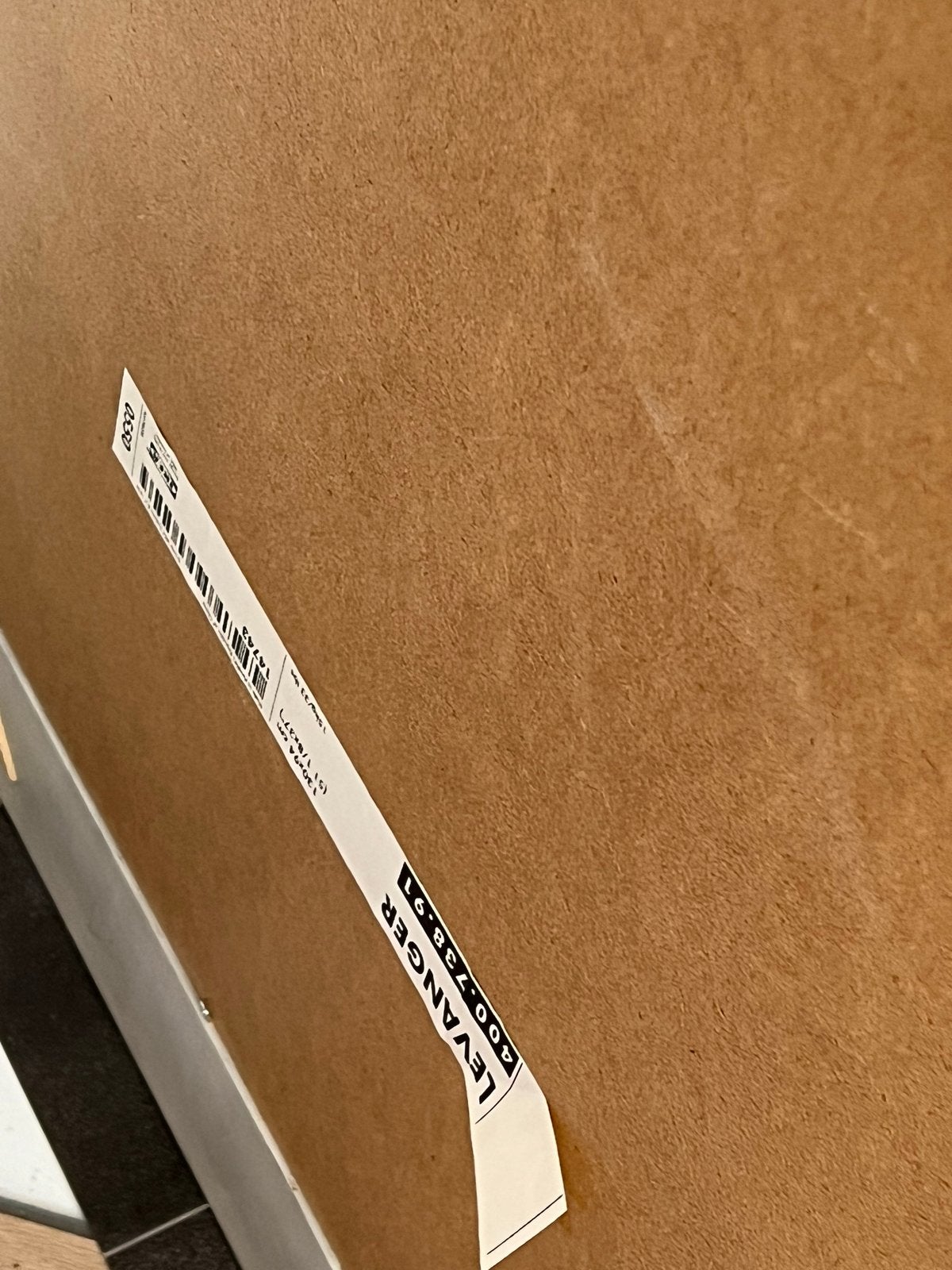 IKEA LEVANGER Spiegel Zilver 94x130cm Klassiek, Gebruikt, 100 tot 150 cm, Ophalen of Verzenden, 75 tot 100 cm