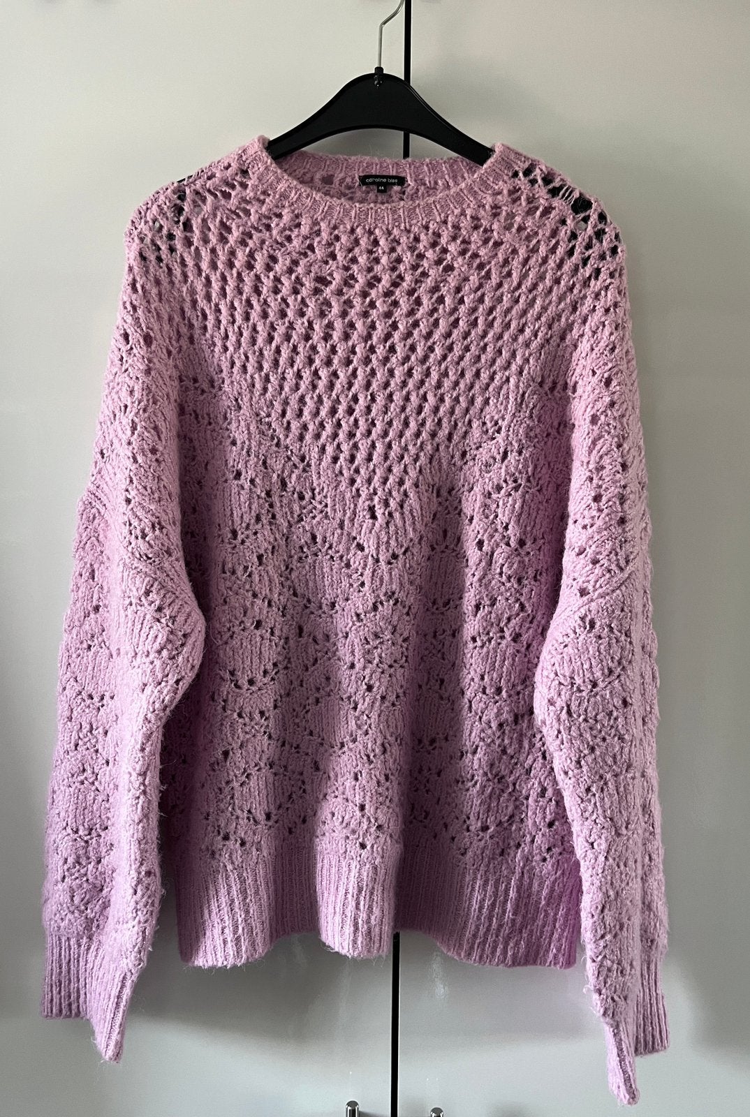 🌻Mooie roze gebreide trui van Caroline Biss 44, Verzenden, Maat 42/44 (L), Roze, Gedragen