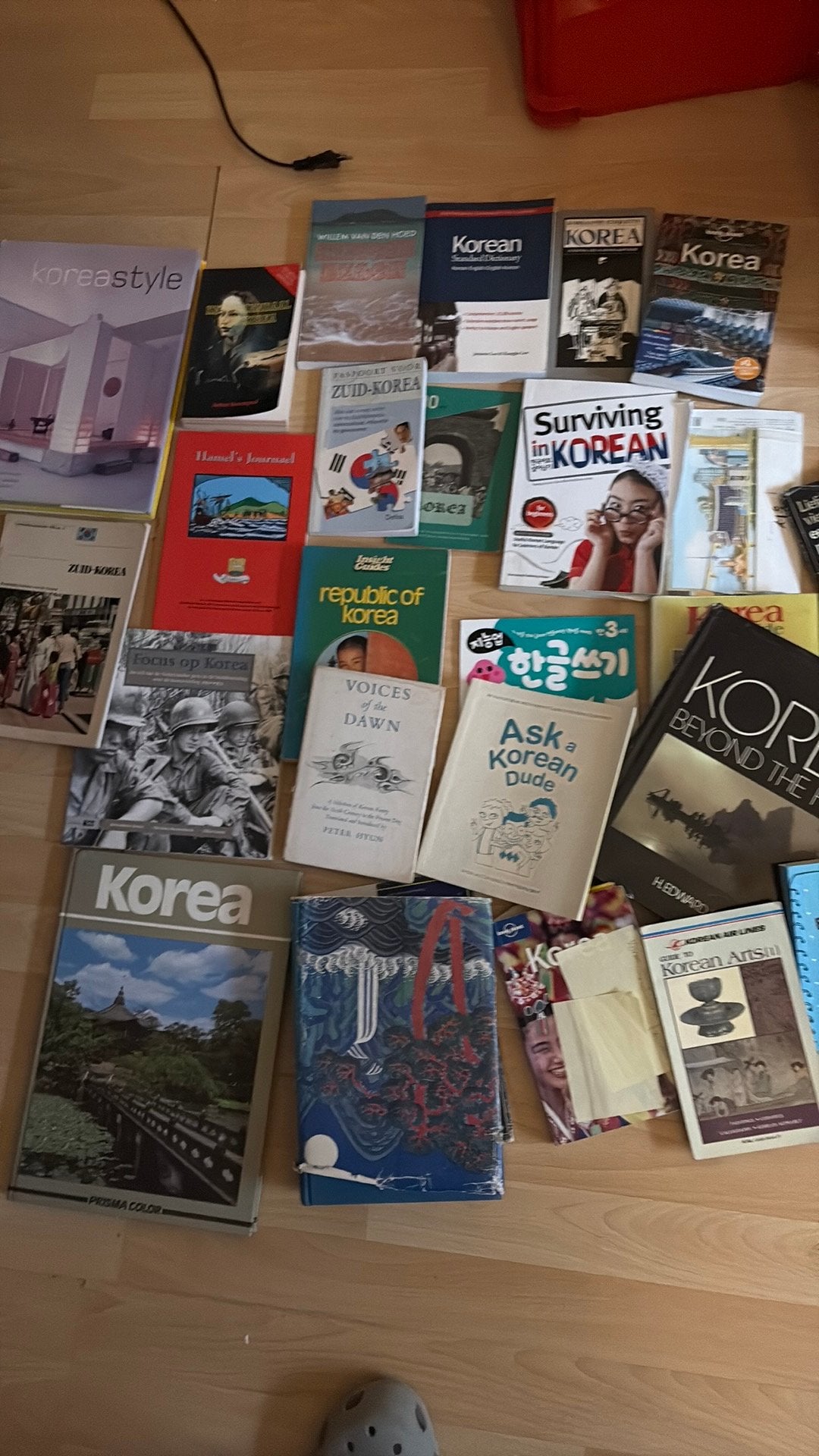 Diverse boeken over Korea - Reizen, taal en cultuur, Ophalen, Gelezen, Non-fictie
