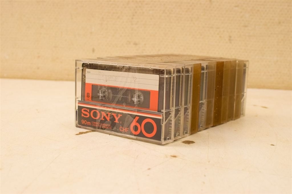 11 Sony cassettebandjes 44881, Ophalen of Verzenden, Gebruikt, Overige genres, 1 bandje