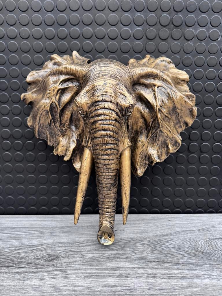 olifant wanddecoratie, Woondecoratie eindhoven, Nieuw, Ophalen of Verzenden, Woondecoratie eindhoven