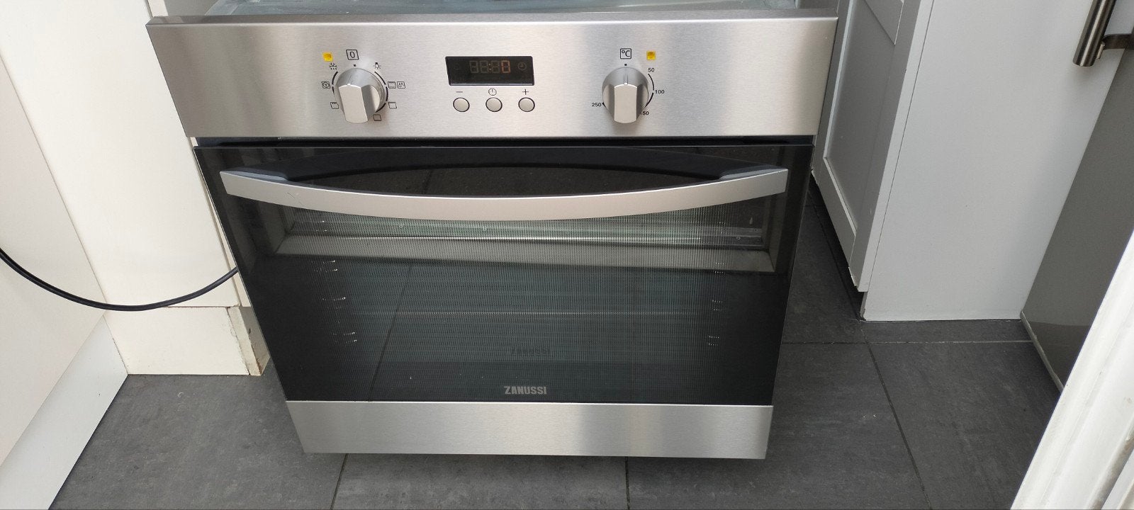 Zanussi Inbouw oven, Witgoed en Apparatuur, Ophalen, Hete lucht, Zanussi, Inbouw