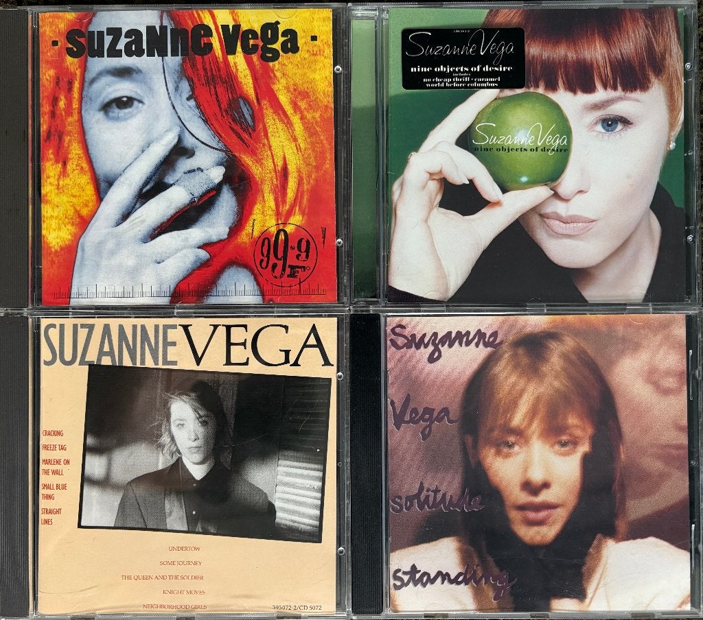 Suzanne Vega 4 cd’s, Ophalen, Gebruikt, Pop, Overige typen